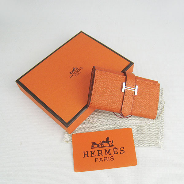 Hermes H022 key Case Orange